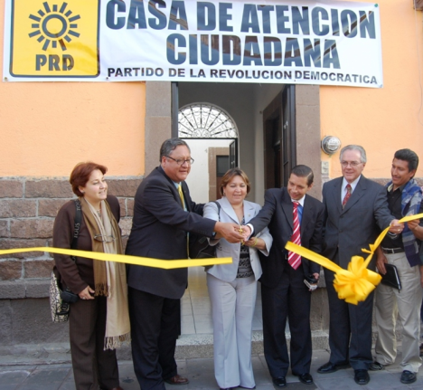 Inauguración oficial de la casa de Atención Ciudadana de la regiduría del PRD en S.L.P.